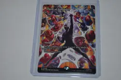 MTG magic SPIDERMAN mar MARVEL ETERNAL THRILL OF POSSIBILITY MAR #028 MYTHIC - Image 1