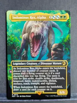 Indominus Rex, Alpha (Borderless); Universes Beyond: Jurassic World... - Image 1