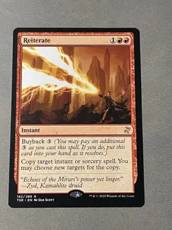 Reiterate - NM/M - Time Spiral Remastered - TSR 182 - MTG - Magic - Image 1