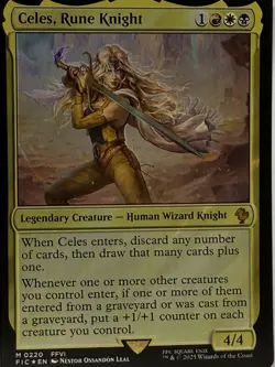 Celes, Rune Knight Surge Foil M Commander: FINAL FANTASY 220 NM - Image 1