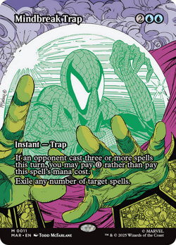 Mindbreak Trap (Borderless) Marvel's Spider-Man: Eternal-Legal - Near Mint - Image 1