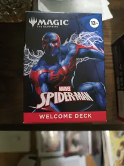 SDCC 2025 Magic The Gathering x Spider-Man Welcome Deck Pack Blue 2099 - Image 1