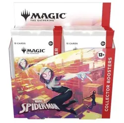 Magic: The Gathering Marvel’s Spider-Man Collector Booster Box 12 Packs PRESALE - Image 1