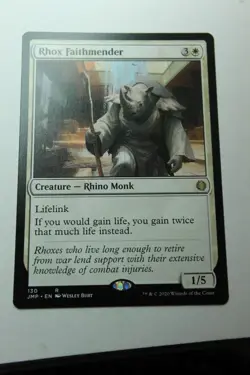 MTG Rhox Faithmender x1- -Jumpstart-Lightly Played - Image 1