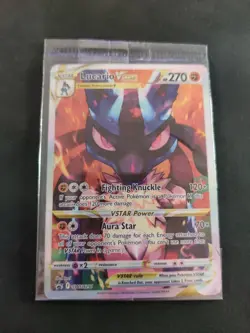 Pokemon TCG - Lucario VSTAR Sword & Shield Crown Zenith Promo SWSH291 Sealed - Image 1