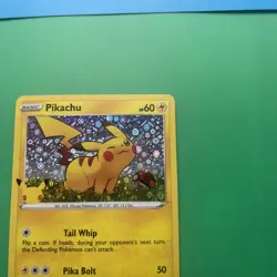 Pokemon Pikachu SWSH039 Holo Stamped Promo General Mills 25th Anniversary NM - Image 3