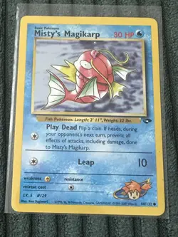 Pokemon Gym Challenge Misty's Magikarp 88/132 - Image 1