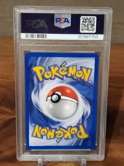 1999 Pokemon Base Set Magikarp 1999-2000 UK 4th Print #35 PSA 8 - Image 2