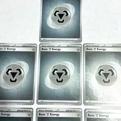 x7 Pokemon TCG Metal Energy Holo Shrouded Fable - Image 4