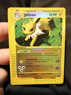 Carta Pokemon Jolteon 13/144 Skyridge Rara Reverse Holo Ita NM - Image 1