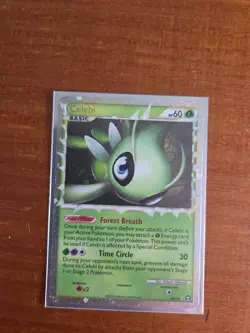 Pokemon TCG - Celebi (Prime) 92/102 - Ultra Rare - HGSS: Triumphant NM - Image 1