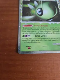 Pokemon TCG - Celebi (Prime) 92/102 - Ultra Rare - HGSS: Triumphant NM - Image 3