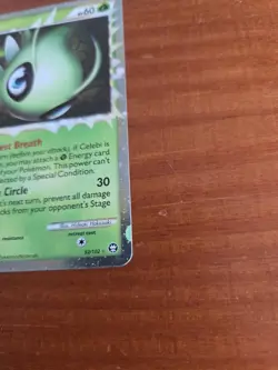 Pokemon TCG - Celebi (Prime) 92/102 - Ultra Rare - HGSS: Triumphant NM - Image 4