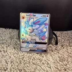 Sylveon GX SV76/SV94 - Hidden Fates: Shiny Vault Holo - Pokemon TCG 2019 - Image 1