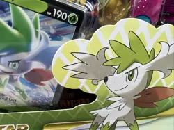 Pokemon TCG: Shaymin V Star Premium Collection Box New Factory Sealed 8 Boosters - Image 3