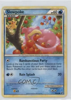 Slowpoke Pokemon HeartGold & SoulSilver Undaunted #66 2010 - Image 1