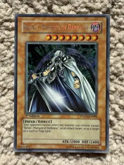 Yu-Gi-Oh! Belial - Marquis Of Darkness PTDN-EN099 Secret Rare 1st Edition - Image 1