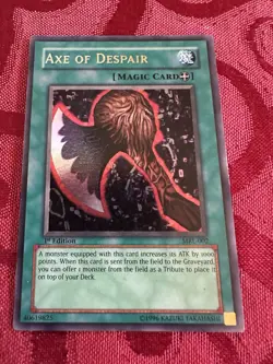 Yugioh Axe of Despair Ultra Rare MRL-002 1st Edition PL! - Image 1