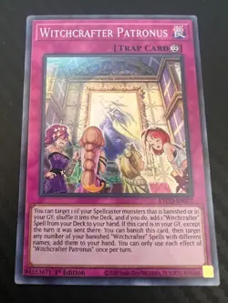 Yugioh Witchcrafter Patronus ETCO-EN077 Super Rare 1st Edition NM - Image 1