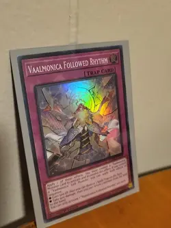 Yu-Gi-Oh! TCG Vaalmonica Followed Rhythm Valiant Smashers VASM-EN039 1st Edition - Image 1