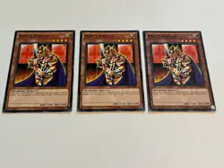 3X King's Knight - YGLD-ENB08 3 x3 Yugioh Yu Gi Oh! Playset - Image 1