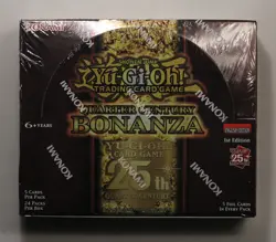 Yu-Gi-Oh! 25th Anniversary Quarter Century Bonanza Booster Box Sealed New - Image 1