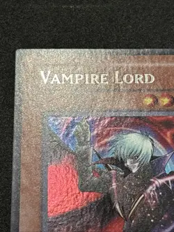 Vampire Lord DCR-000 Dark Crisis-Unlimited Edition Secret Rare VLP - Image 2
