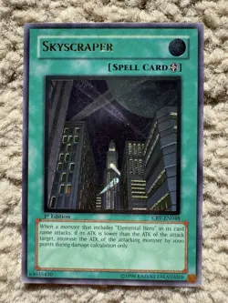 Yu-Gi-Oh! Skyscraper CRV-EN048 Ultimate Rare 1st Edition Euro - Image 1