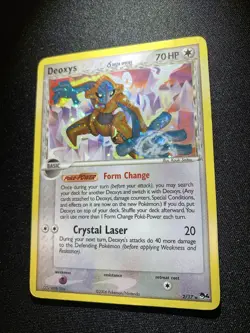 Deoxys 2/17 Holo 2006 POP Series 4 Pokemon Card LP Pokemon TCG WOTC - Image 3