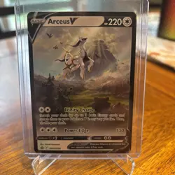 Pokemon TCG Arceus V SWSH204 2022 Figure Collection Black Star Promo Card - LP - Image 1
