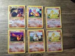 Pokemon TCG Vintage 1st Edition Holo Dark Charizard 4/82 Rare! Some other cards. - Image 1
