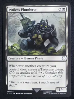 Pitiless Plunderer - PIP - Mtg Card #3G3 - Image 1