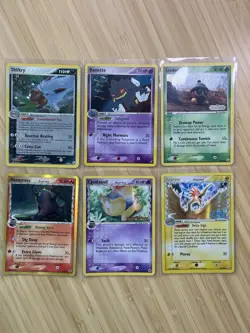 Pokemon TCG Lot of 6 EX Era Cards - Image 1
