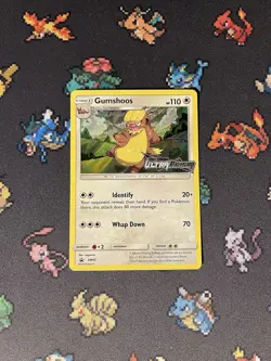 Pokemon Cards Gumshoos SM97 Holo Promo Ultra Prism STAMPED - (NM) - Image 1