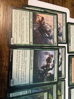 MTG Elf Tribal Lot 24 Cards Magic the Gathering Commander EDH Green Creatures - Image 5