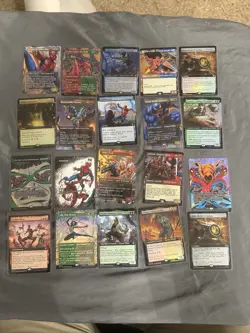 MTG Magic The Gathering Spiderman Card Lot Foil & Regular Mythical And Rare Lol - Image 3