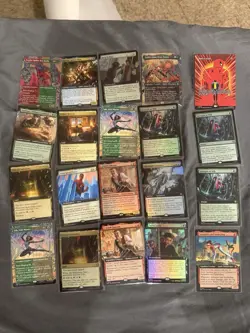 MTG Magic The Gathering Spiderman Card Lot Foil & Regular Mythical And Rare Lol - Image 5
