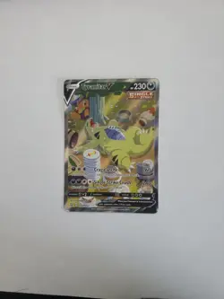 Pokemon TCG Tyranitar V Full Art Holo Rare Alternate Card 155/163 Battle Styles - Image 1