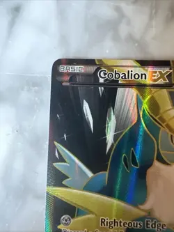 Pokemon TCG Cobalion-EX Black and White Plasma Storm Card 93/135 NM-LP Condition - Image 2
