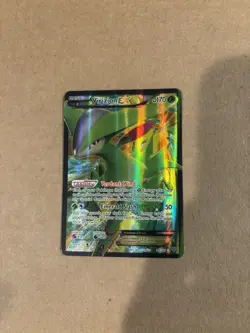 Virizion EX (Full Art) 96/101 Pokemon Card TCG Plasma Blast Ultra Rare LP - Image 1