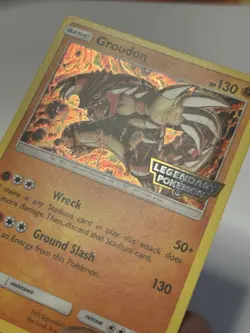 Pokemon Groudon Legendary Stamped Promo Holo Card 81/168 Lp - Image 2