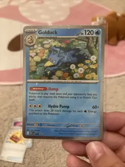 Golduck Mega Evolution Promo Pokemon Card 008 NM Free Shipping - Image 1