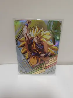 Goku SS3 SSR LZ03-073 Dragon Heroes Dragon Ball Anime TCG CCG Card - Image 1