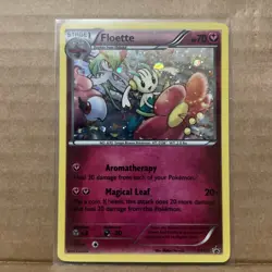 Floette Holo Promo XY139 Pokemon Card LP Heavy Played. See Description. - Image 1
