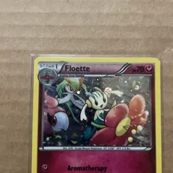 Floette Holo Promo XY139 Pokemon Card LP Heavy Played. See Description. - Image 2