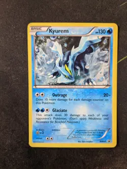 Kyurem BW44 Black & White Promo Pokemon Card Holographic Rare NM - Image 1