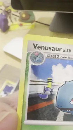 Venusaur 1/16 Pokemon Rumble Pokemon Card Holo Foil Rare Damage - Image 2
