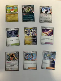 Pokemon TCG Play! Prize Pack Stamped 9 Card Lot #2 All NM/LP - Image 1