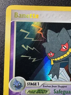 Banette 1/100 EX Crystal Guardians Pokemon Card Reverse Holo Foil Rare HP - Image 3