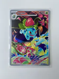 Ivysaur Illustration Rare 134/132 Mega Evolution Pokemon TCG Near Mint Card NM - Image 1